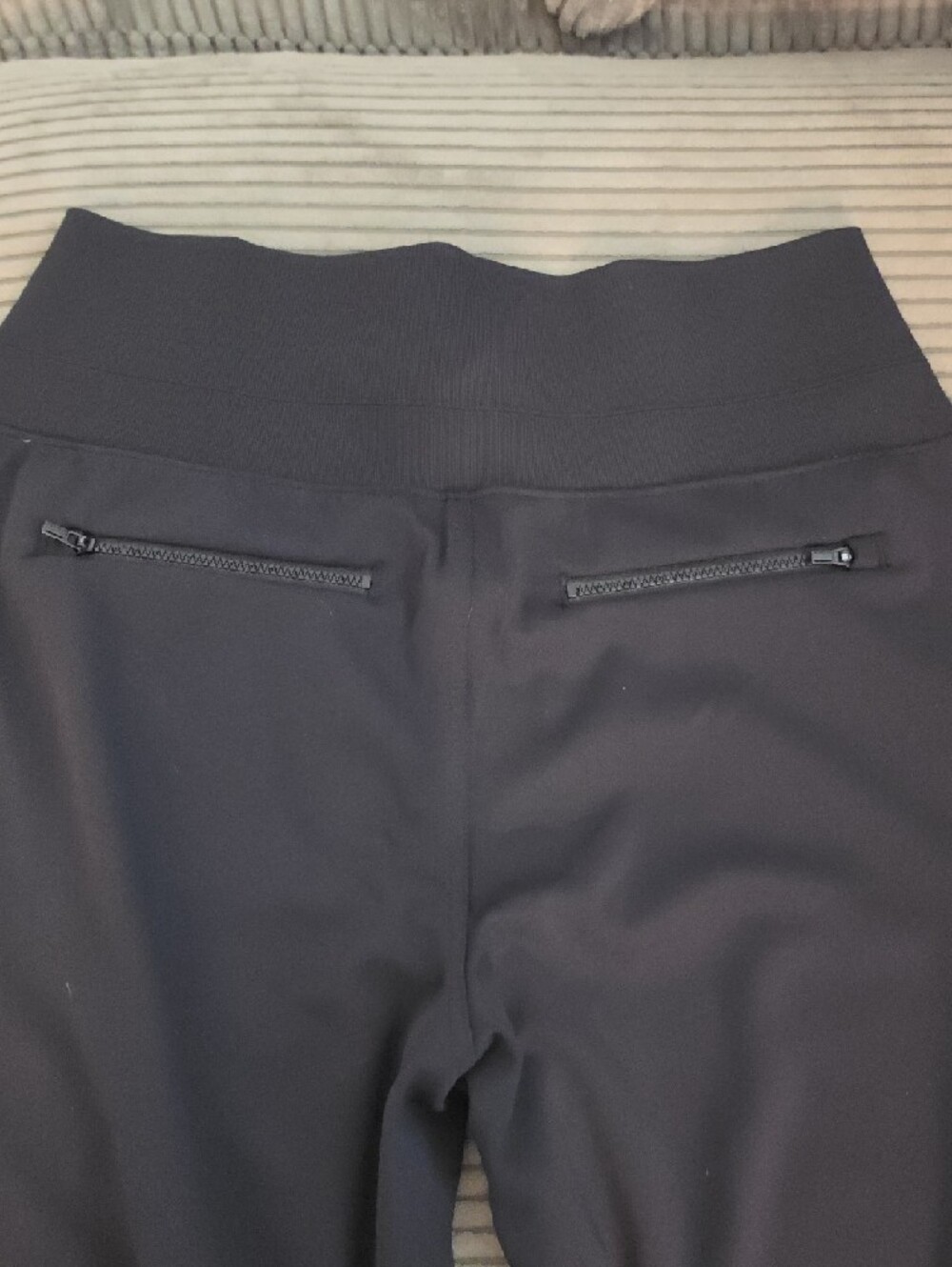 Athleta Black Venise Wide-Leg Active Pants - Zipper Pocket - Picture 7 of 7